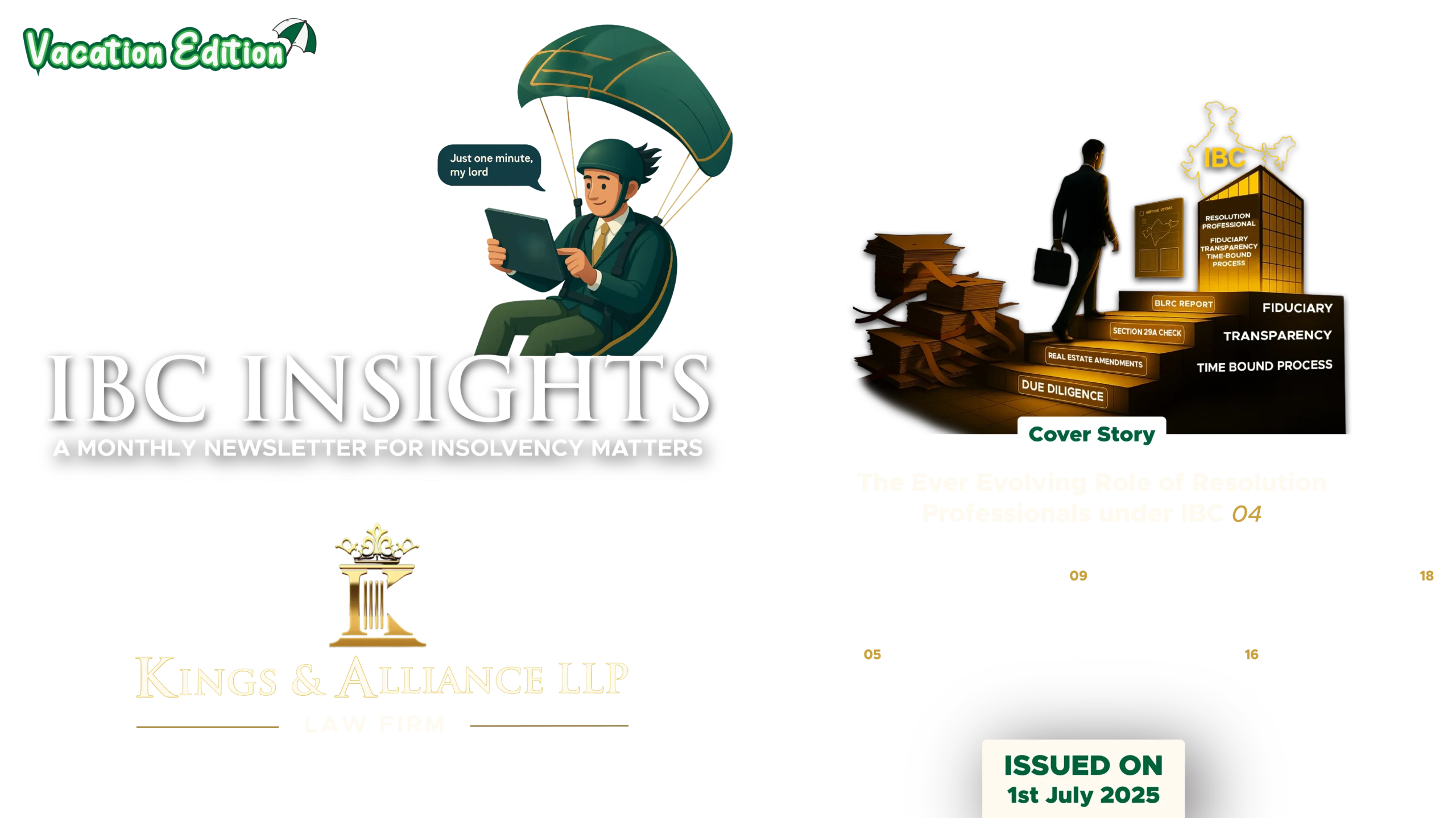 IBC Insights July 2025 - Monthly Newsletter for Insolvency Matters
