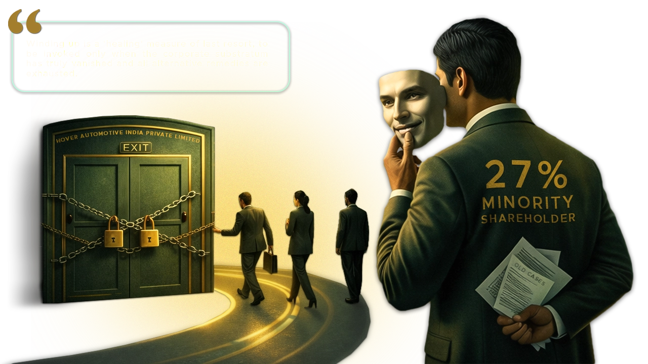 A Skeleton in the Closet: Unmasking the 'Unclean Hands' and the Myth of Deadlock for Corporate Survival