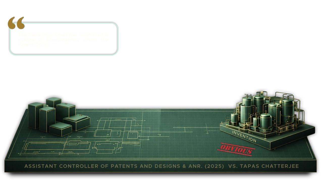 Beyond the "Obvious" Label: Why the Delhi High Court is Demanding Technical Roadmaps for Patent Rejections
