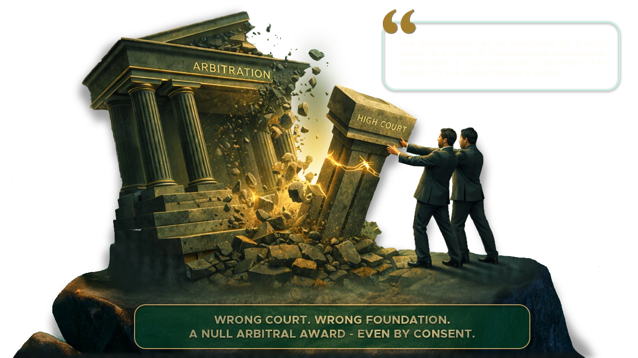 The Consent Trap: How a High Court Appointment Rendered an International Arbitral Award Null