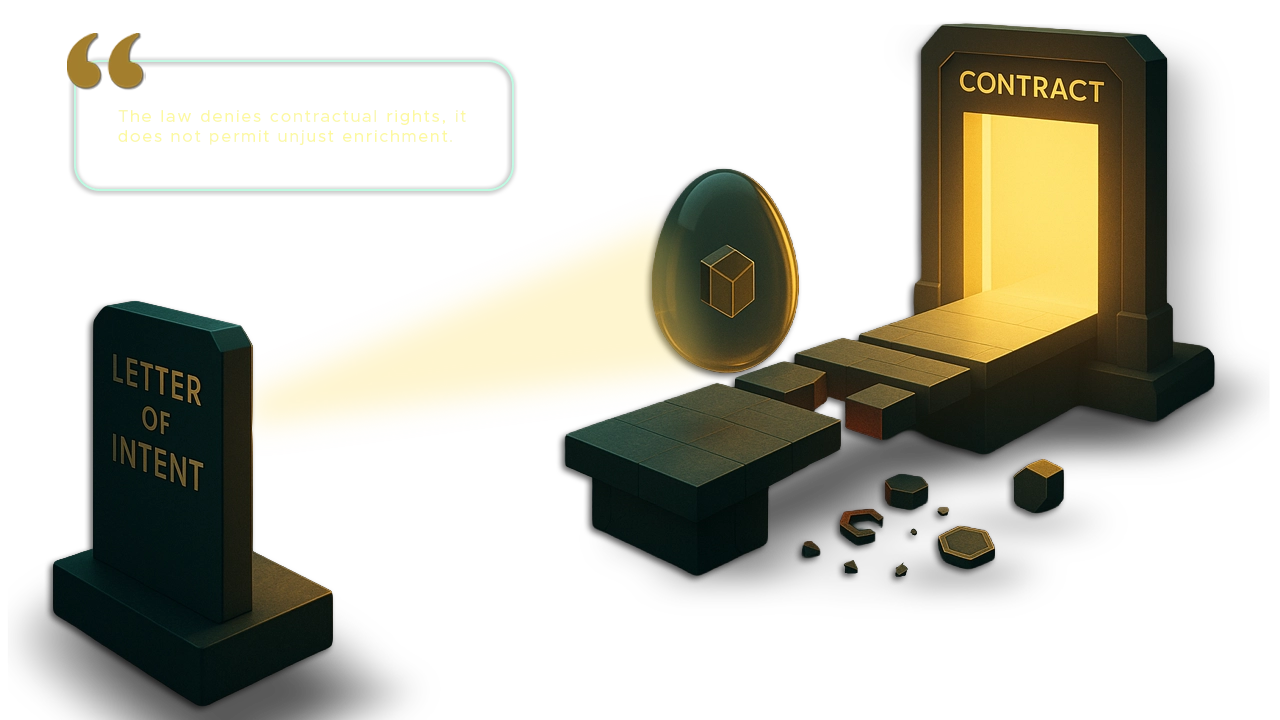 The “Promise in Embryo”: Unpacking the Non-Enforceability of Government Letters of Intent