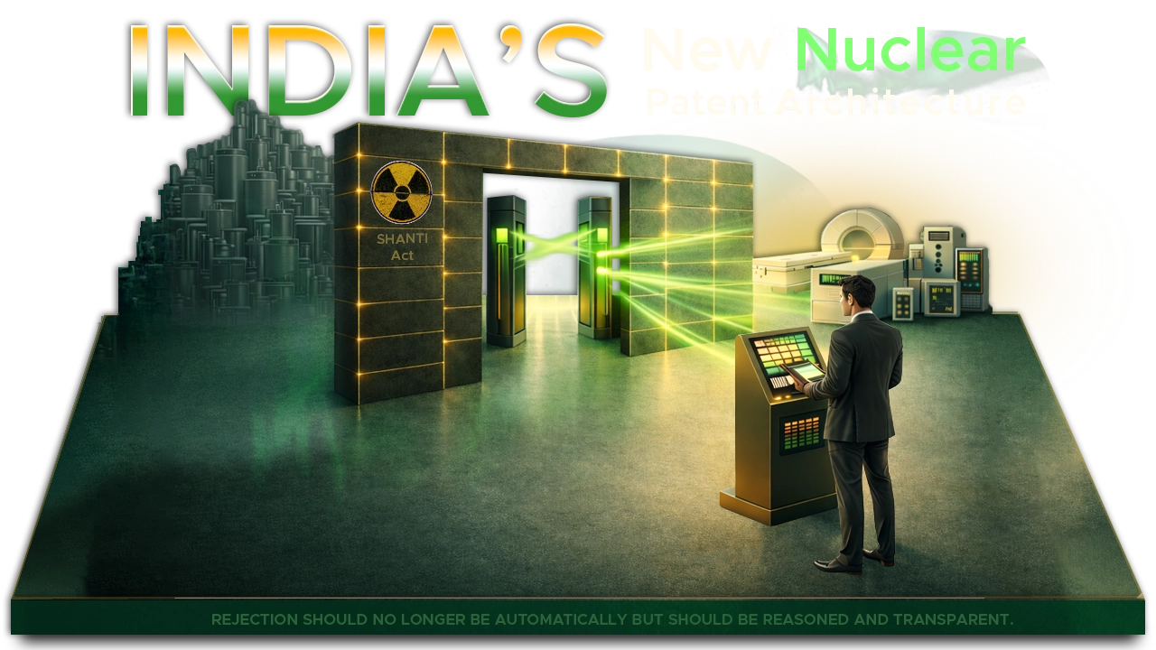 Reimagining India’s Nuclear Patent Landscape: From Absolute Bars to Strategic Calibration