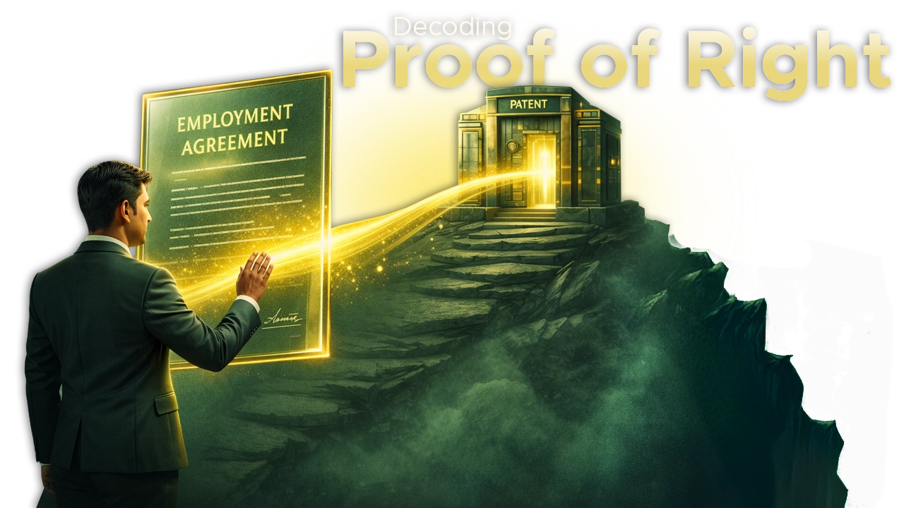 Decoding "Proof of Right": How Employment Agreements Shape India’s Patent Filing Landscape