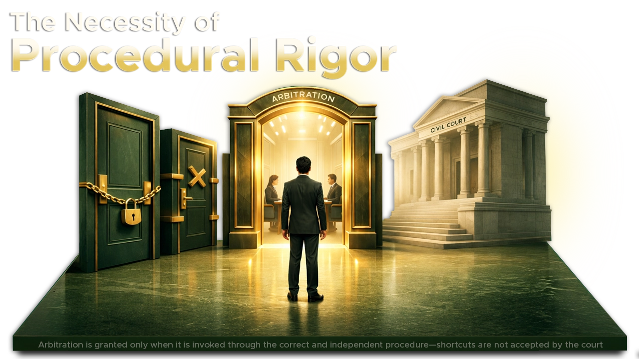 Is a Standalone Application Mandatory under Section 8 of Arbitration Act?