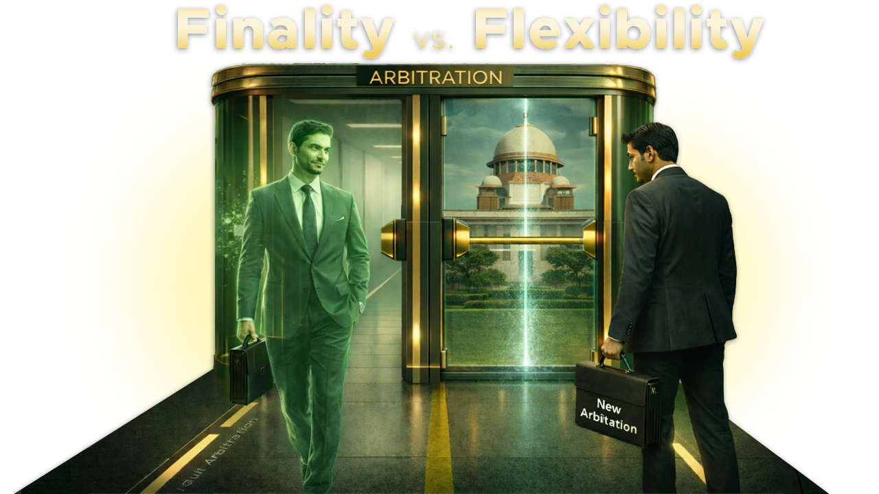 Can-a-Party-Walk-Away-from-Arbitration-Midway-and-Later-Restart-the-Same-Dispute-Under-Section-11