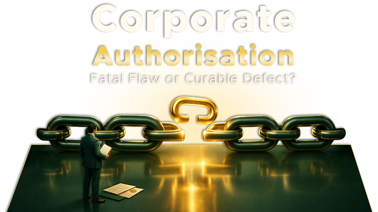 Is Absence of a Board Resolution a Fatal Blow to Section 138 Proceedings