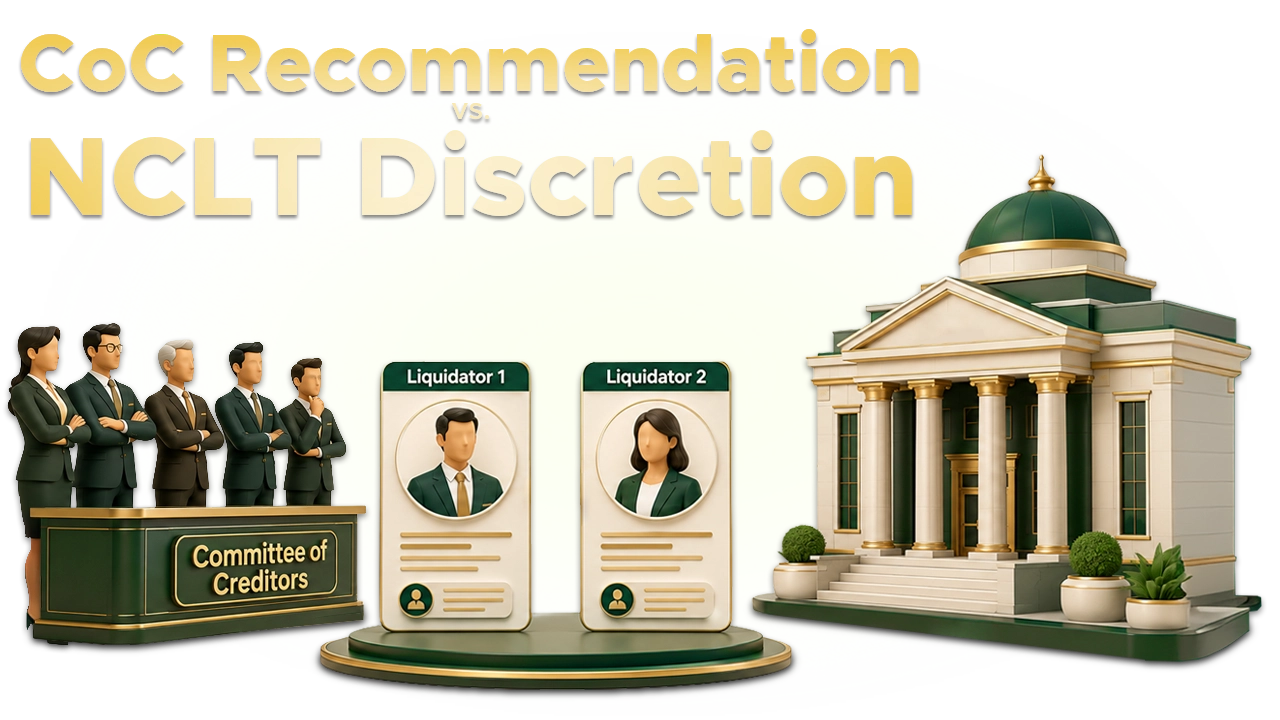 Can-the-NCLT-Disregard-the-CoCs-Recommendation-While-Appointing-a-Liquidator-NCLAT-in-Rajesh-Mehru-v.-Punjab-National-Bank
