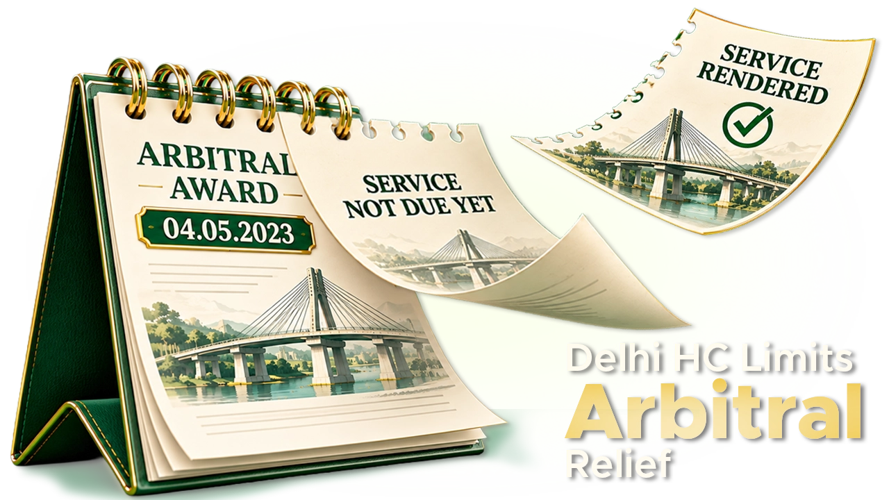 Delhi-High-Court-Arbitral-Tribunal-Cannot-Award-Relief-for-Services-Yet-to-Be-Rendered