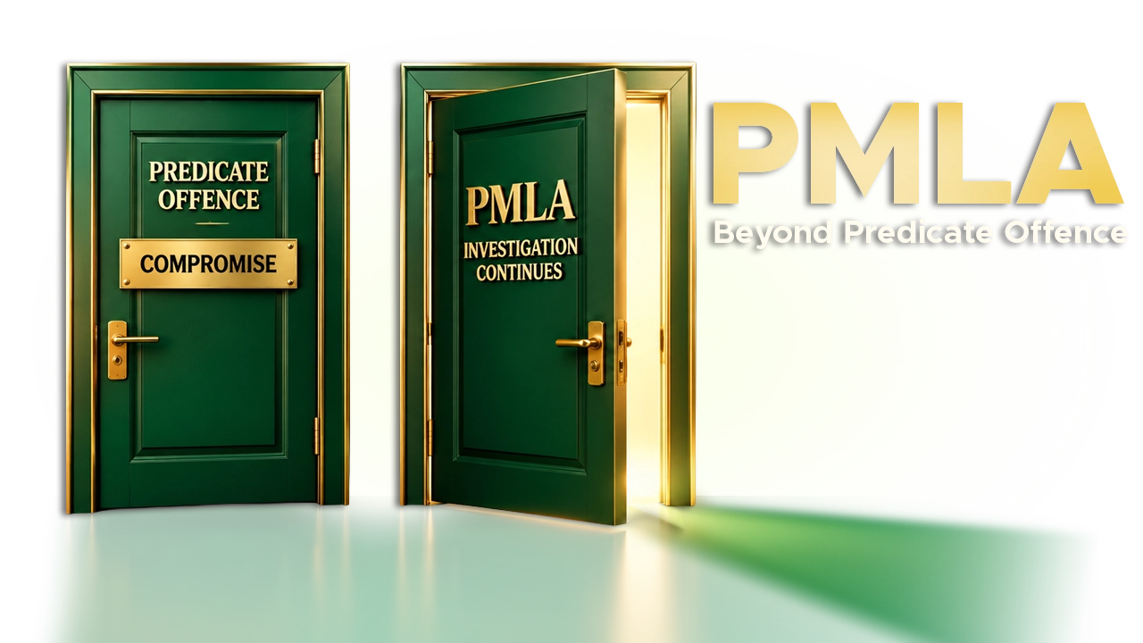 Settle-the-Case-Not-the-Crime-Delhi-High-Court-Says-Compromise-in-the-Predicate-Offence-Does-Not-Automatically-Defeat-a-PMLA-Prosecution